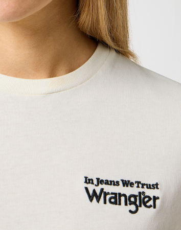 IMBRACAMINTE - Wrangler Tricou Regular White Femei