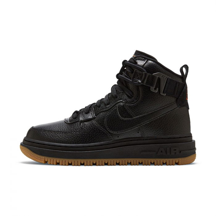 SNEAKERS DAMA Pantofi sport Nike W Air Force 1 Hi Utility 2.0 Black Gum Orange - sneakerit.ro [1]