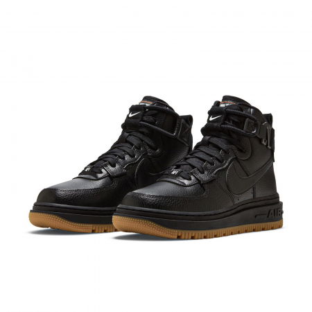 SNEAKERS DAMA Pantofi sport Nike W Air Force 1 Hi Utility 2.0 Black Gum Orange - sneakerit.ro [1]