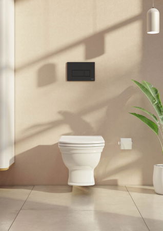 Placa de clatire patrata Root, negru mat | 740-2311 [2]