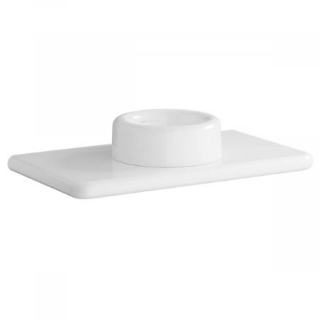 Mobilier de baie - Blat ceramica baie, compatibil cu lavoare / chiuvete 7311 si 7312, cu decupaj pentru lavoar, fara orificiu baterie 100cm | 7310B403-1828