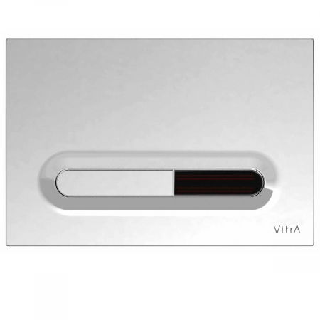 Clapeta de actionare touch-free cu senzor, cromat mat | 740-0885