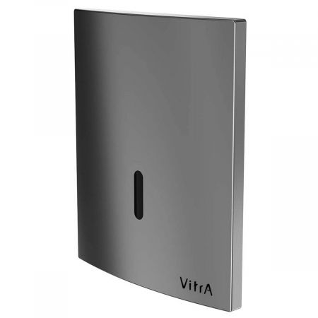 Clapeta electronica ascunsa actionare rezervor mat crom cu baterii 2/4 | 310-2921