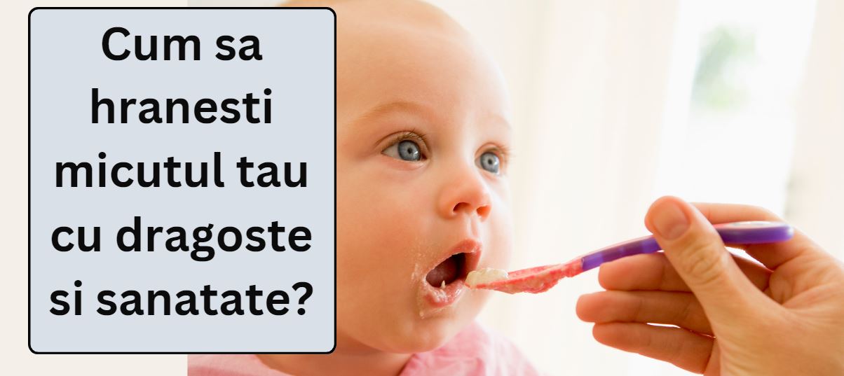 Ghid de diversificare pas cu pas la bebelusi  - Cum sa hranesti micutul tau cu dragoste si sanatate?