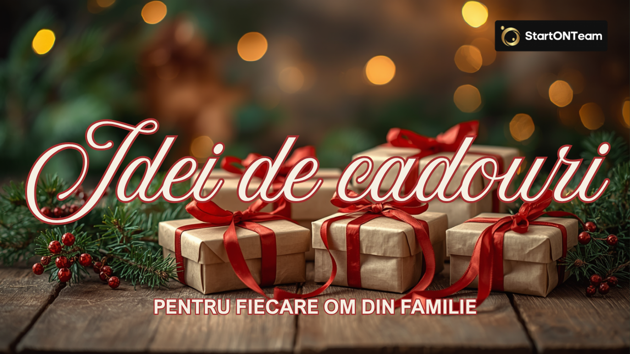 Idei de cadouri de Crăciun utile, pentru fiecare om din familie