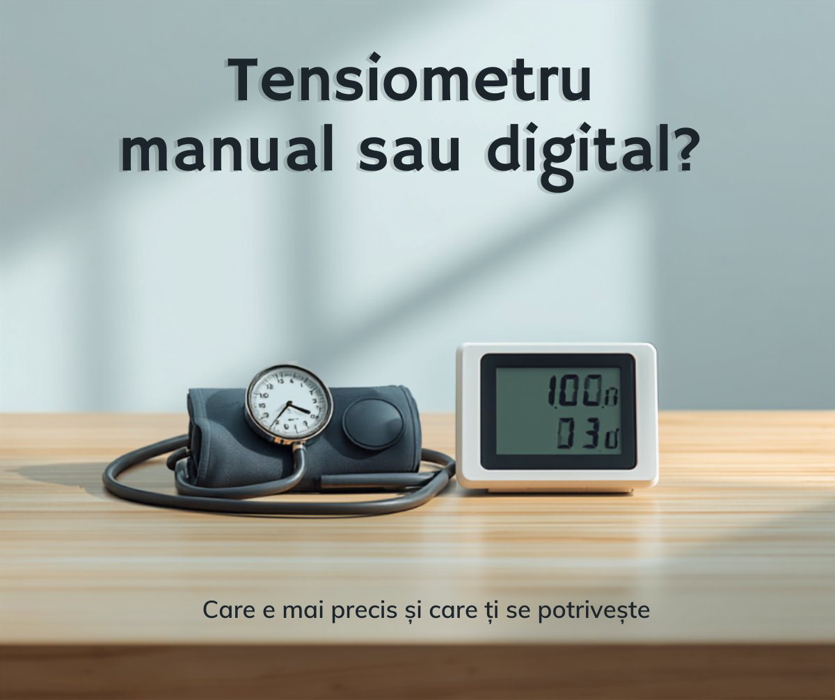 Tensiometru manual sau digital: care e mai precis și care ți se potrivește