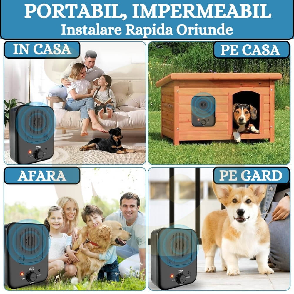 Aparat Antilatrat Ultrasunete 15m – 3 Nivele [10]
