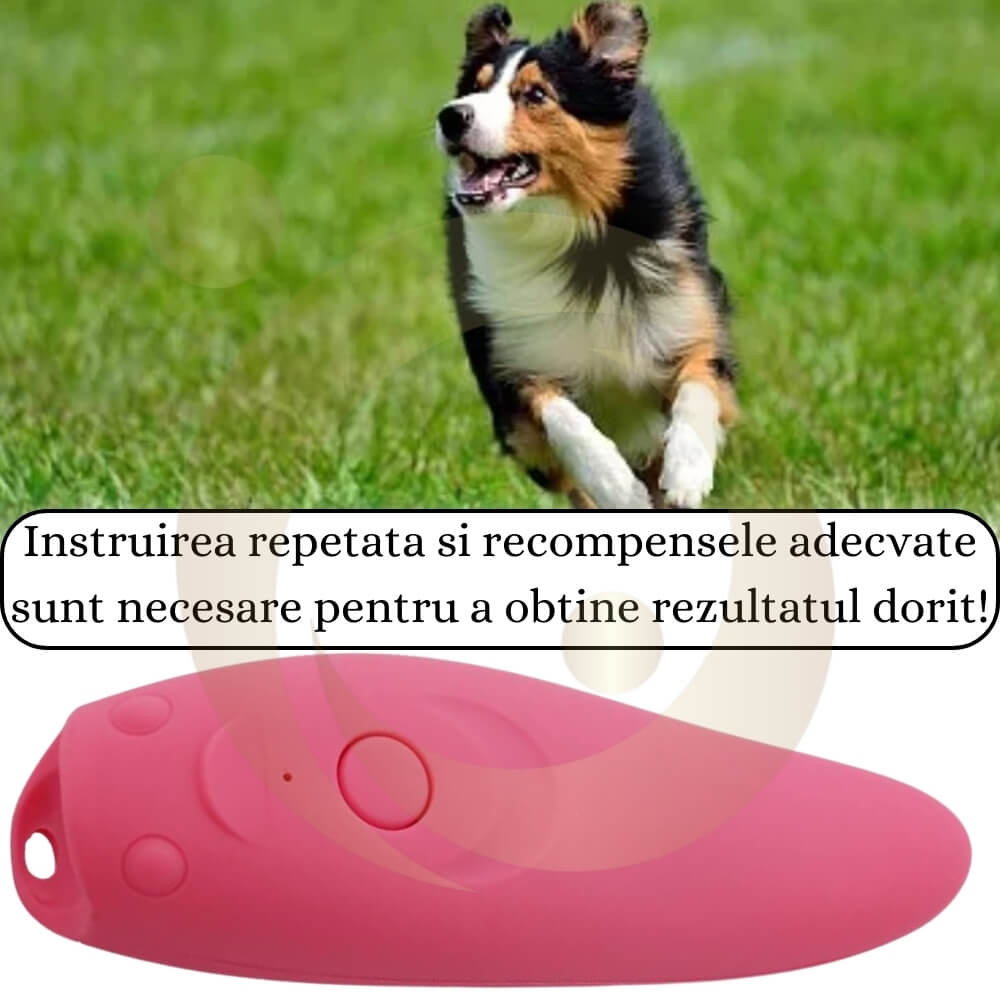 Aparat anticaini portabil cu ultrasunete, Dispozitiv pentru Descurajarea latratului, Anti Latrat la 8m, Sigur pentru Caini si Pisici [34]