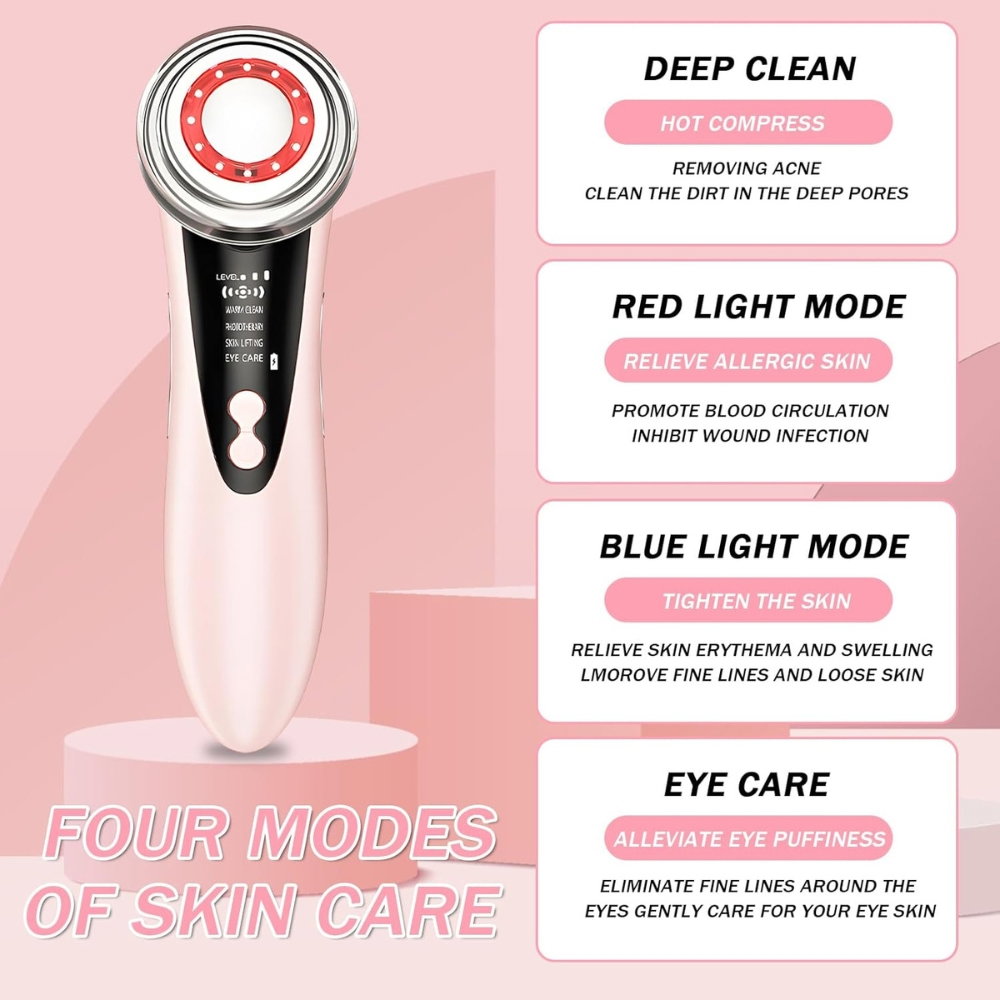 Aparat Electric Multifunctional pentru Masaj Facial, Lifting [19]