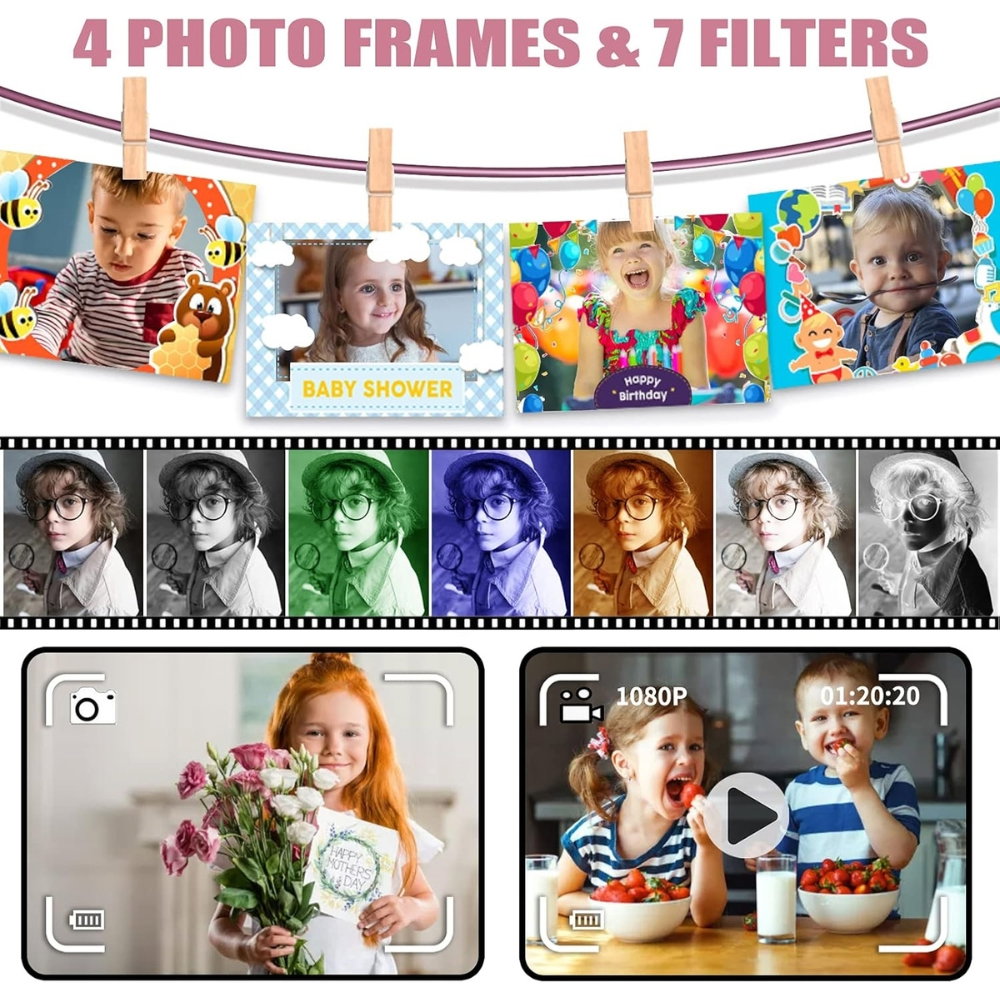 Aparat Foto Digital pentru Copii [33]