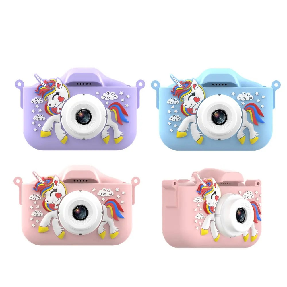 Aparat Foto Copii Unicorn Cameră Selfie 48MP Full HD [16]