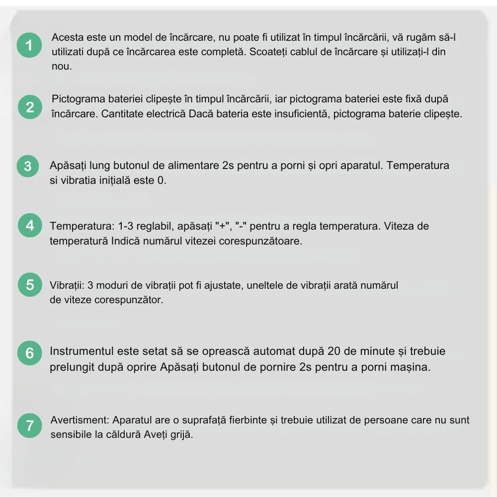 Aparat Inteligent de Masaj pentru Ochi cu Vibratii si Caldura [29]