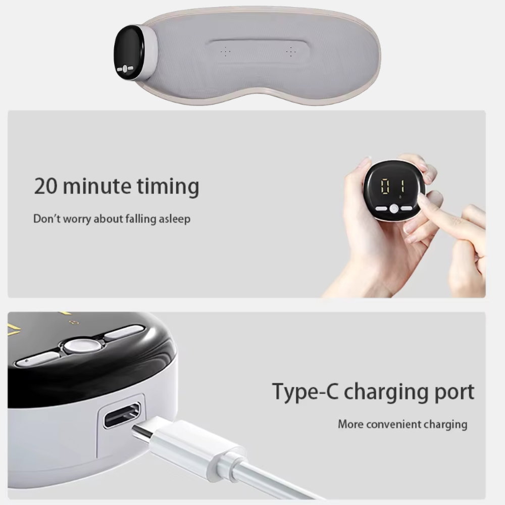 Aparat Inteligent de Masaj pentru Ochi cu Vibratii si Caldura [25]