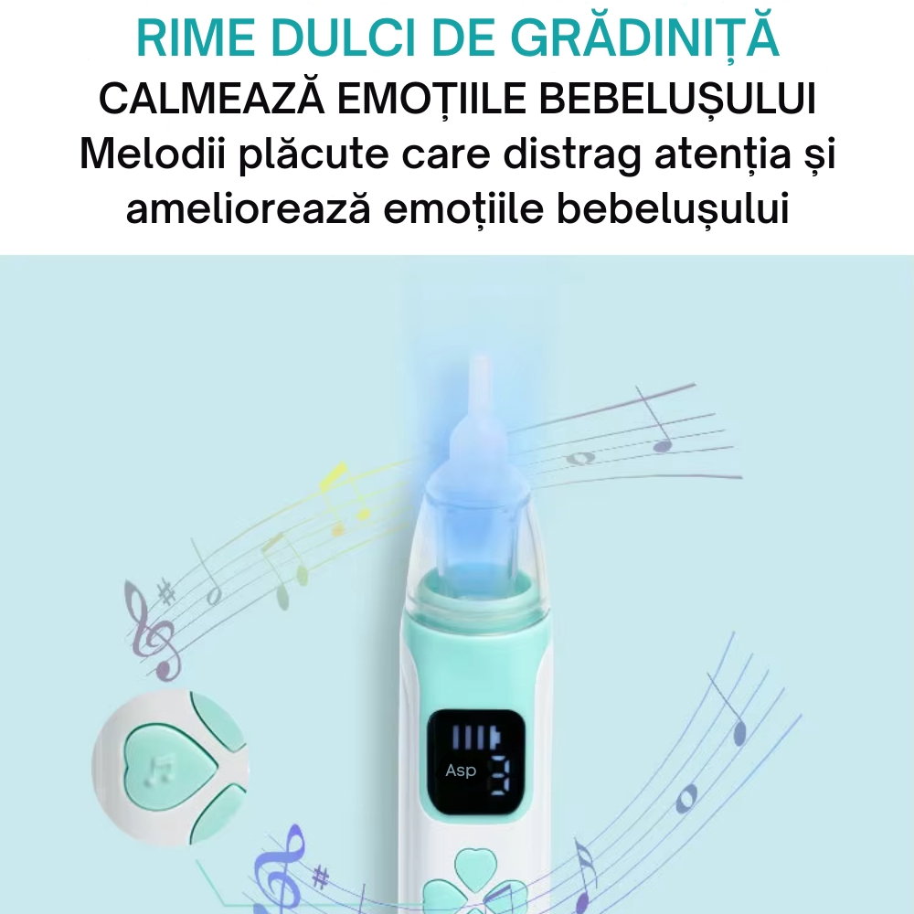 Aspirator Nazal Electric pentru Copii si Bebelusi [11]