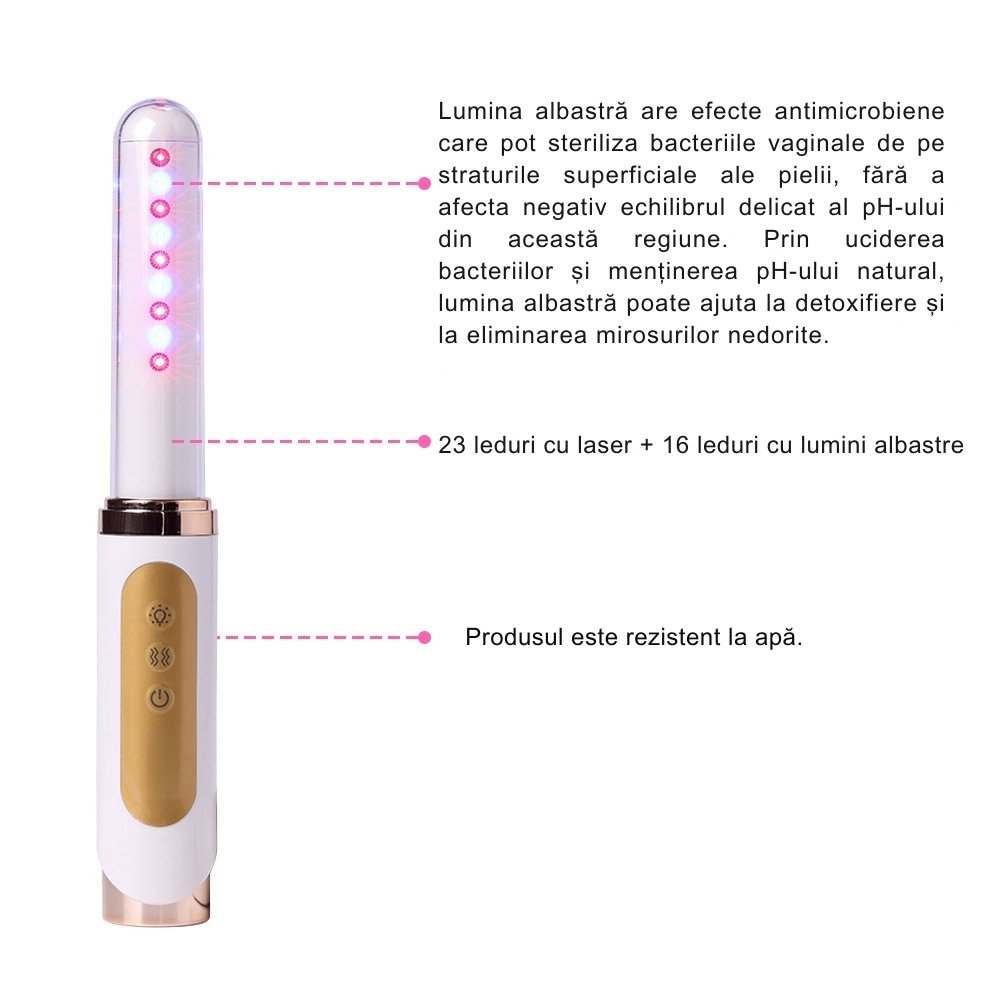 Bagheta Ginecologica cu Laser si Vibratii pentru Sanatatea Vaginala [8]