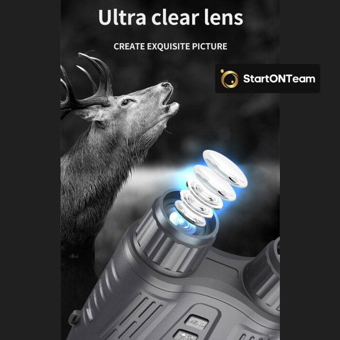Binoclu Digital Night Vision Profesional de Vanatoare [8]