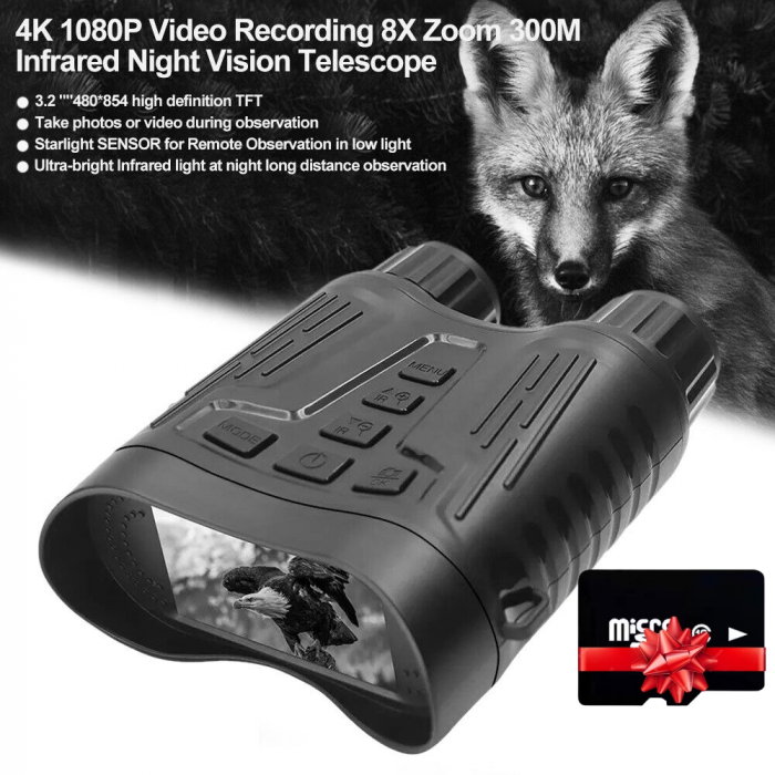 Binoclu Digital Night Vision Profesional de Vanatoare [4]
