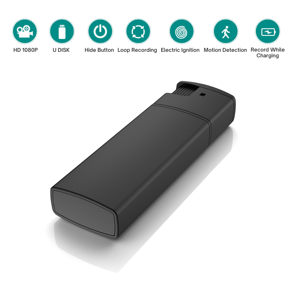 Bricheta cu Mini Camera Video Full HD 1080P, Detectare Miscare [6]