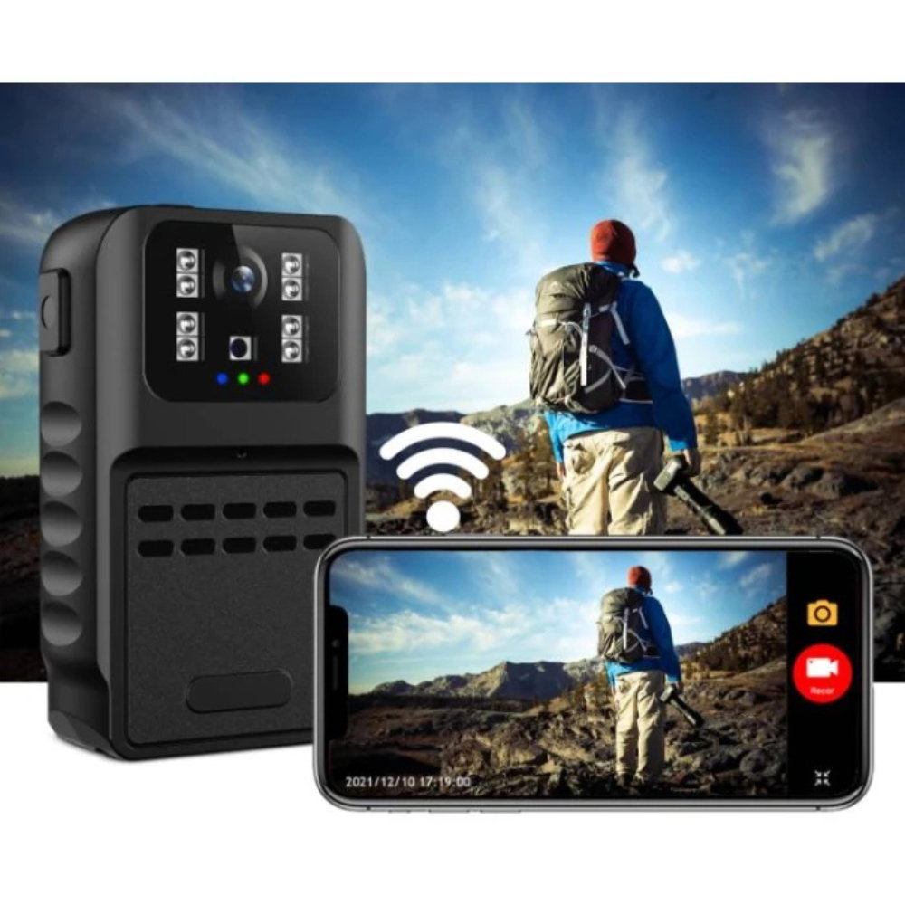 Camera Corporala HD 1080P – Night Vision, Inreg. Bucla [4]