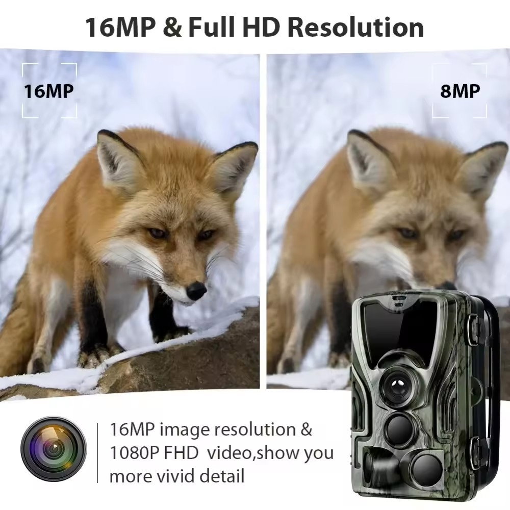 Camera de Vanatoare Full HD, 24MP, Vedere Nocturna, IP65 [11]