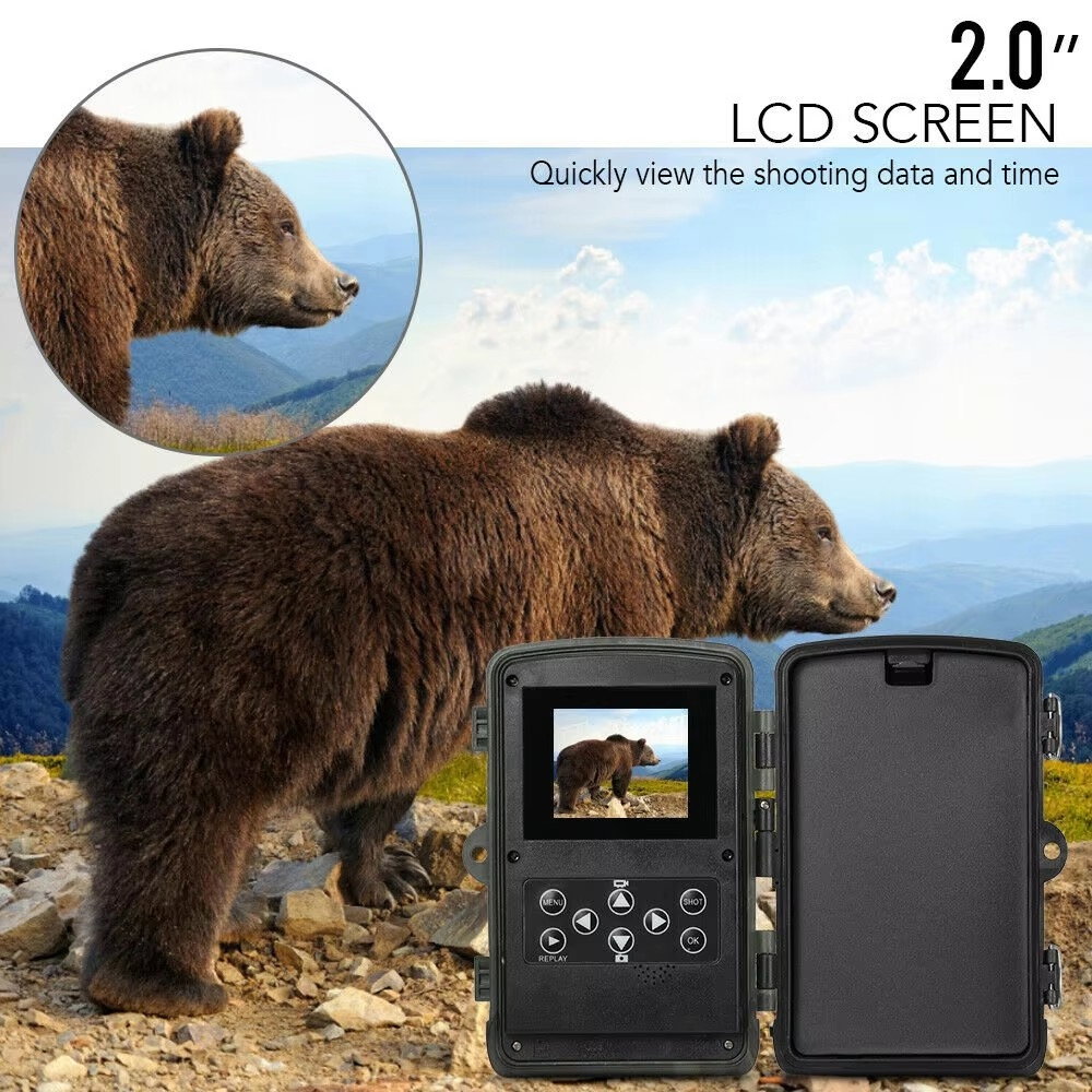 Camera de Vanatoare Full HD, 24MP, Vedere Nocturna, IP65 [9]