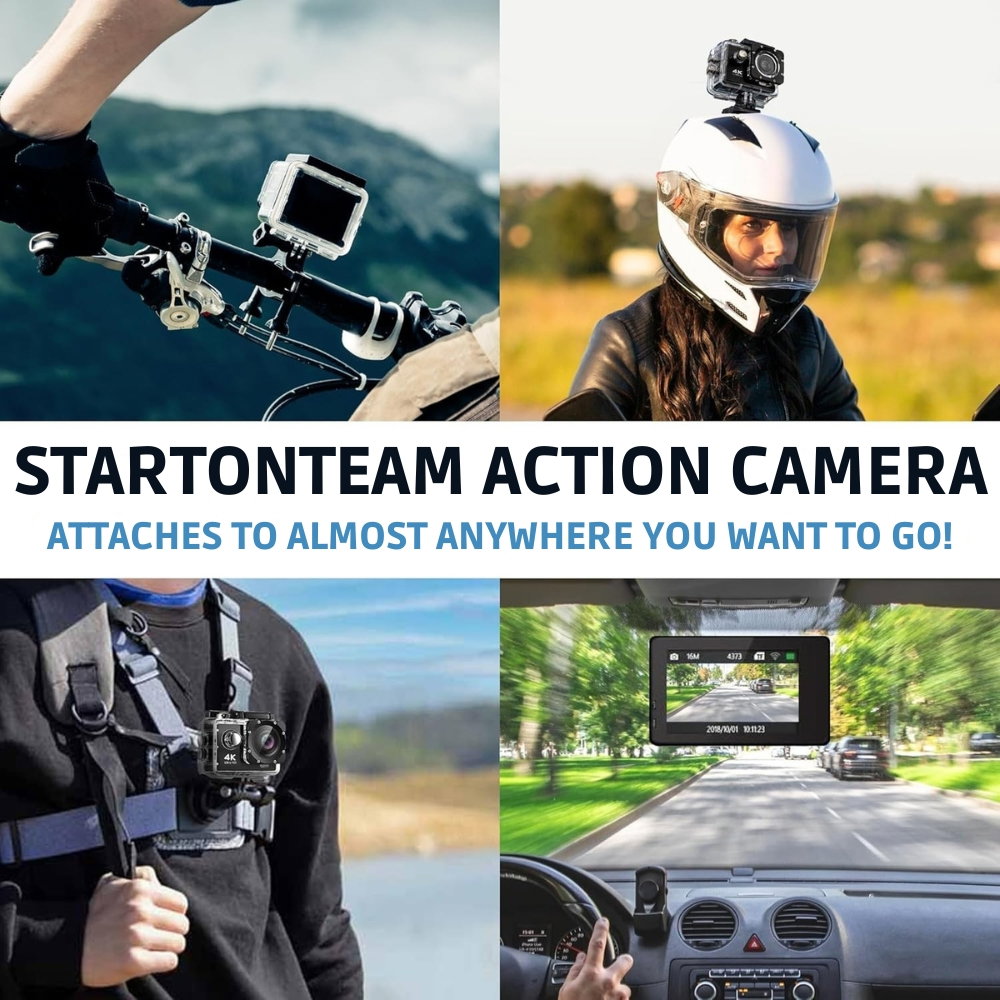 Camera Sport 4K Ultra HD, 16MP, Waterproof 30M, Unghi larg 170 grade, WiFi [4]