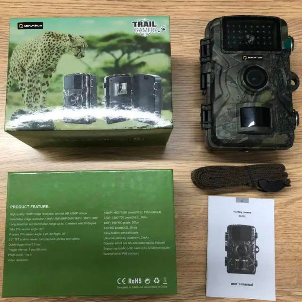 Camera de Vanatoare, Infrarosu, Night Vision, Camuflaj [13]