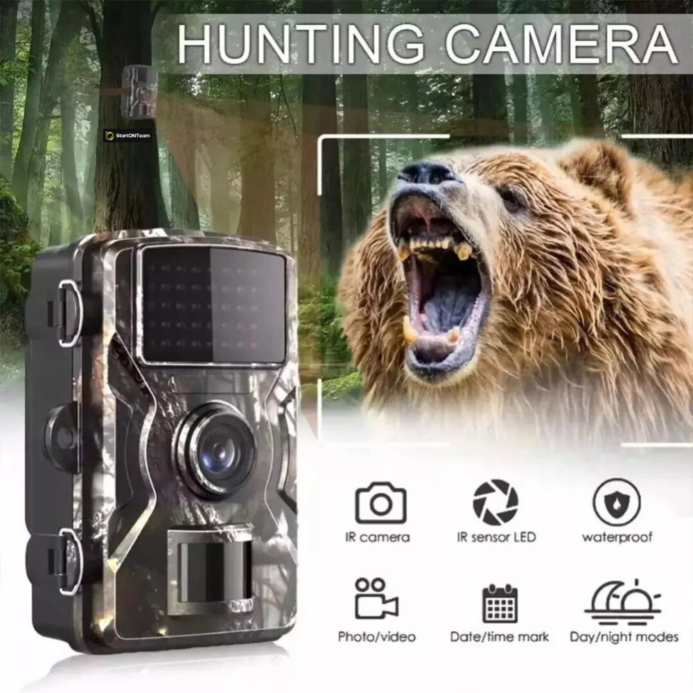 Camera de Vanatoare, Infrarosu, Night Vision, Camuflaj [7]