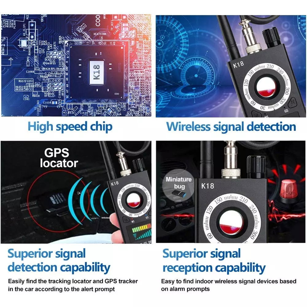 Detector Profesional Aparate Spionaj 4 in 1 – Protectie Completa si Siguranta [10]