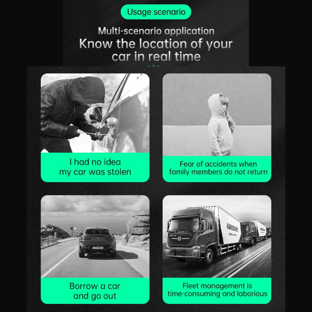 GPS Tracker Auto Q8 4G+2G cu Magnet Localizare în Timp Real & Alarmă Anti-Furt [7]