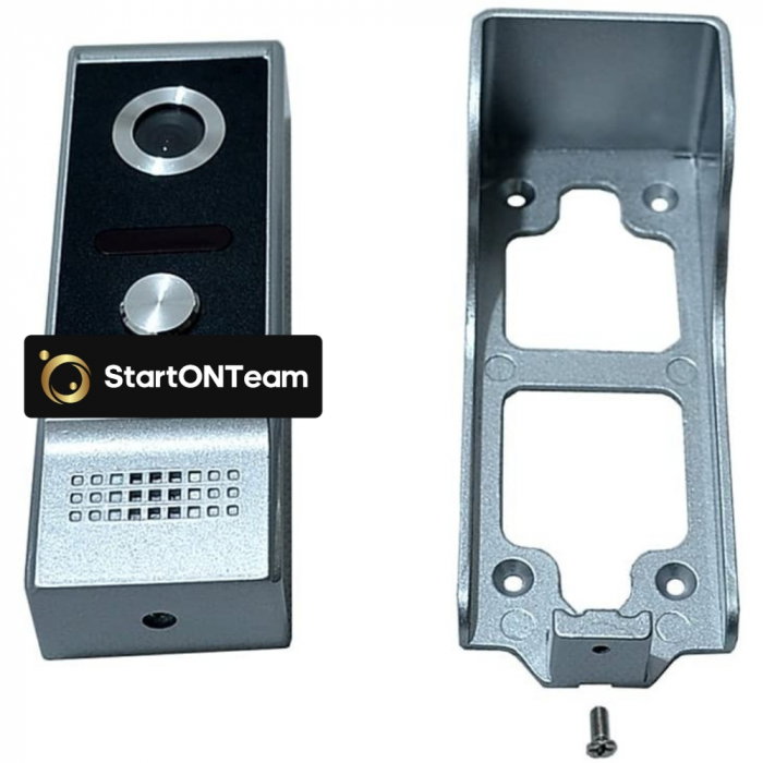 Videointerfon Smart cu Fir si Monitor, Infrarosu, Night Vision, Comunicare Bidirectionala [10]