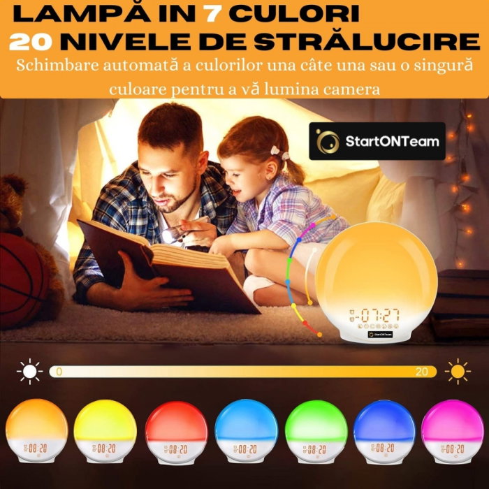 Lampa LED Inteligenta pentru Veghe si Citit [5]