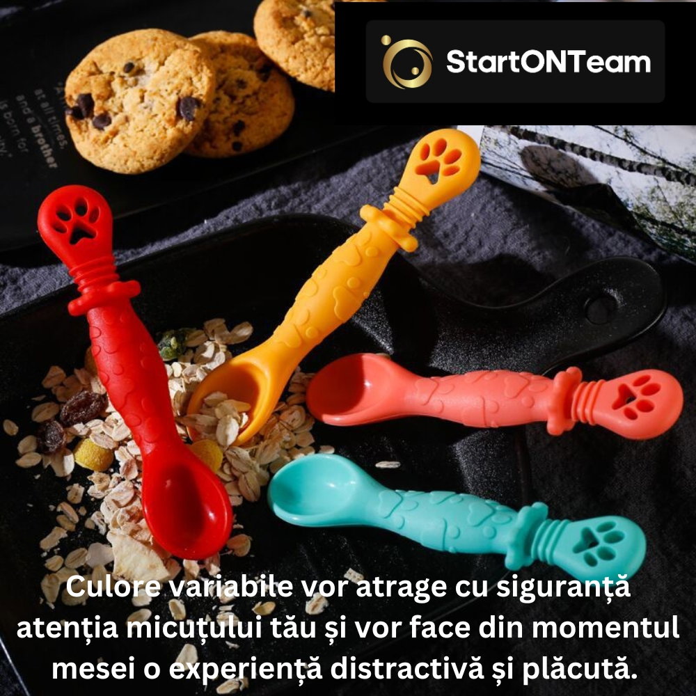 Lingurita Bebelusi pentru Hranire si Diversificare, 2 Capete [4]