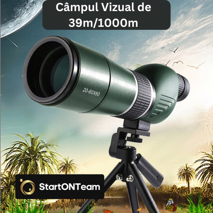 Luneta Telescop HD 20-60x60 cu Trepied [6]