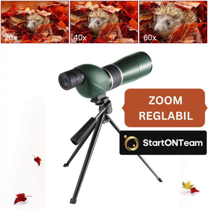 Luneta Telescop HD 20-60x60 cu Trepied [8]