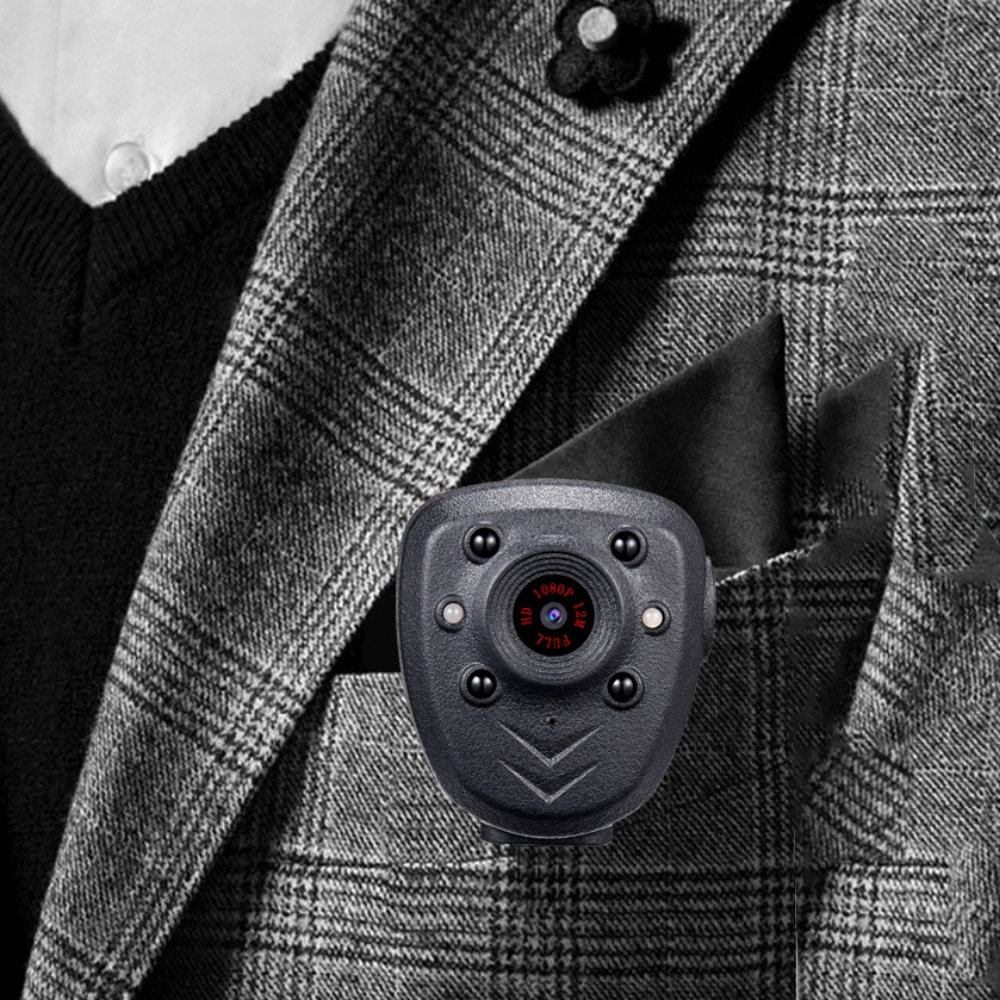 Mini Camera de Corp video Portabila 1080P, Night Vision, Infrarosu [9]