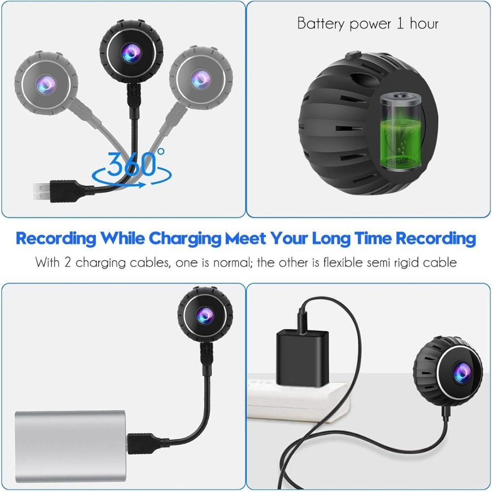 Mini Camera WiFi cu Senzor Miscare – Night Vision [7]