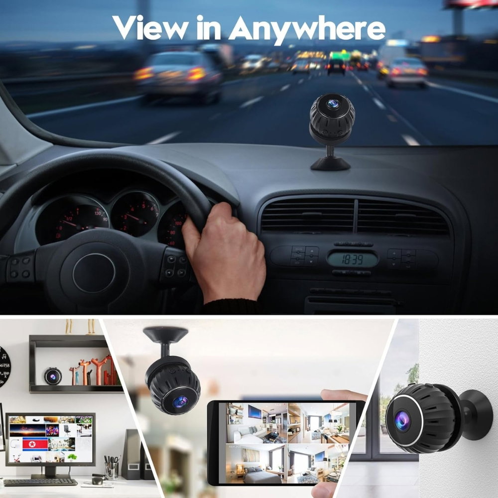 Mini Camera WiFi cu Senzor Miscare – Night Vision [8]