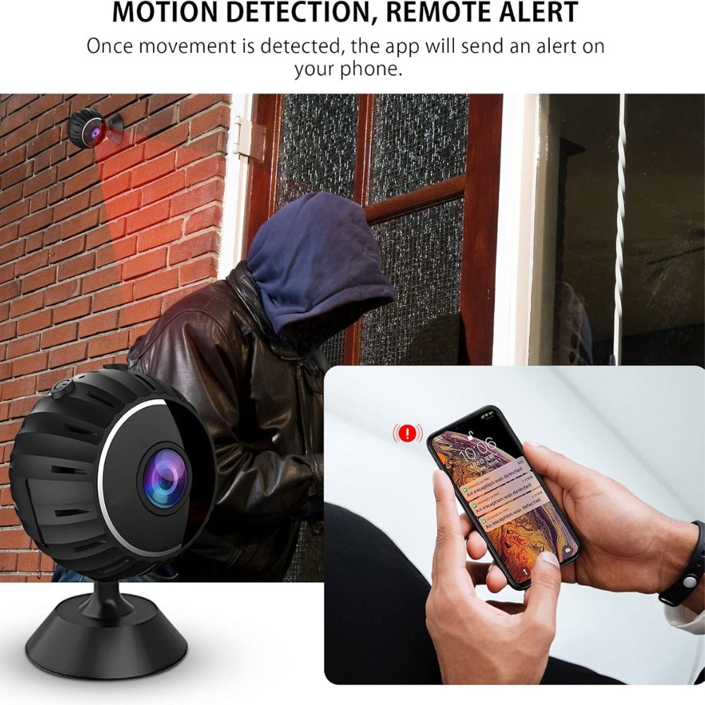Mini Camera WiFi cu Senzor Miscare – Night Vision [13]