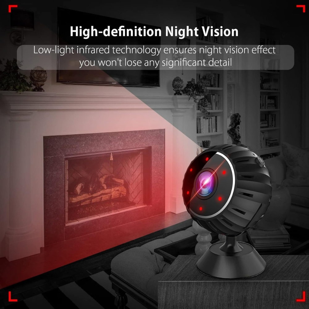 Mini Camera WiFi cu Senzor Miscare – Night Vision [9]