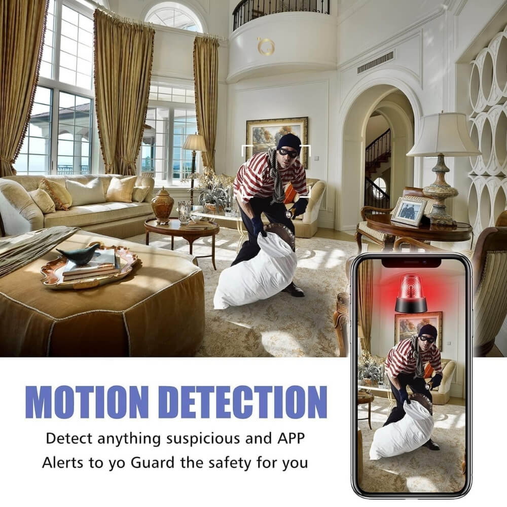 Mini Camera Magnetica, Microcamera Wifi Full HD Profesionala [29]