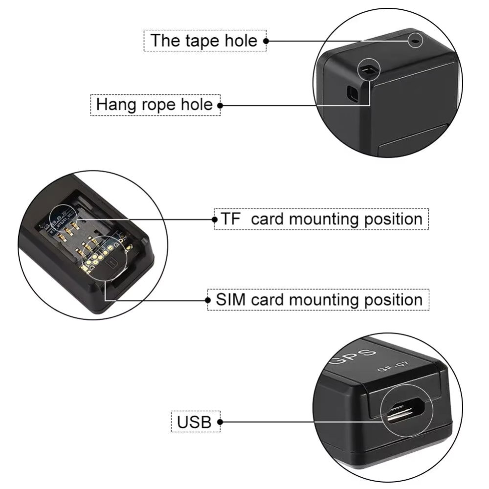 Mini Localizator GPS Tracker GF 07 [5]