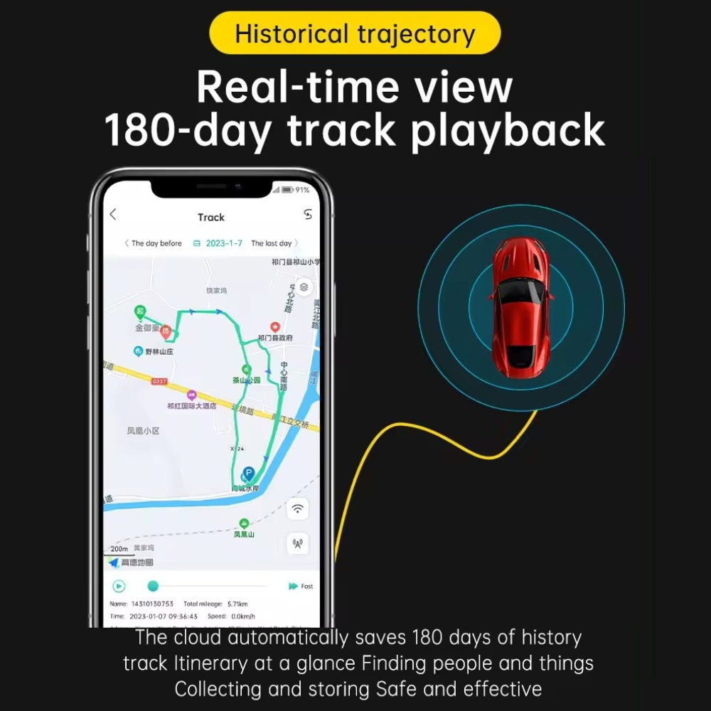 Mini Tracker Auto GPS 4G Q16 Localizare precisa [11]