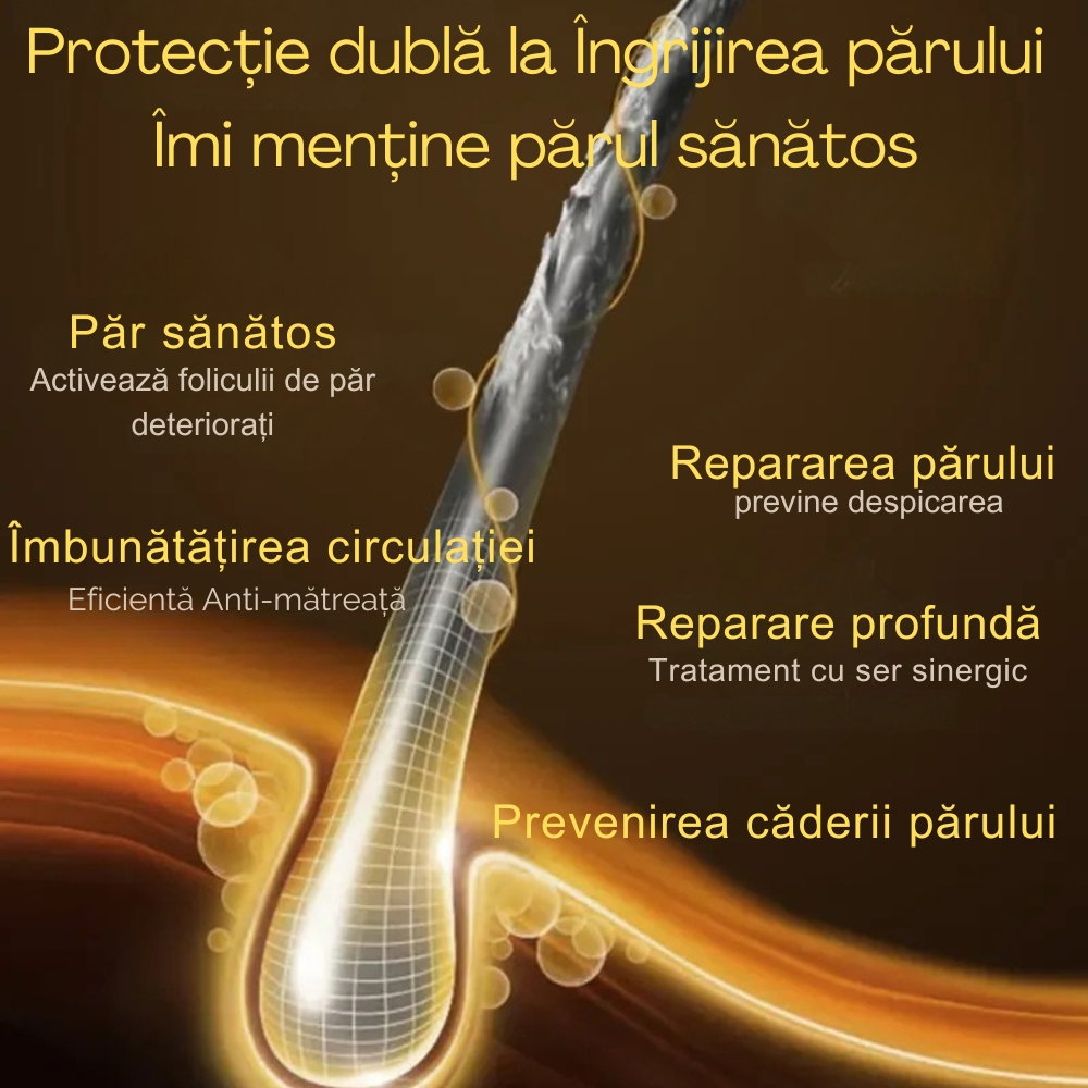 Perie de Par Electrica cu Laser pentru Cresterea Parului [15]