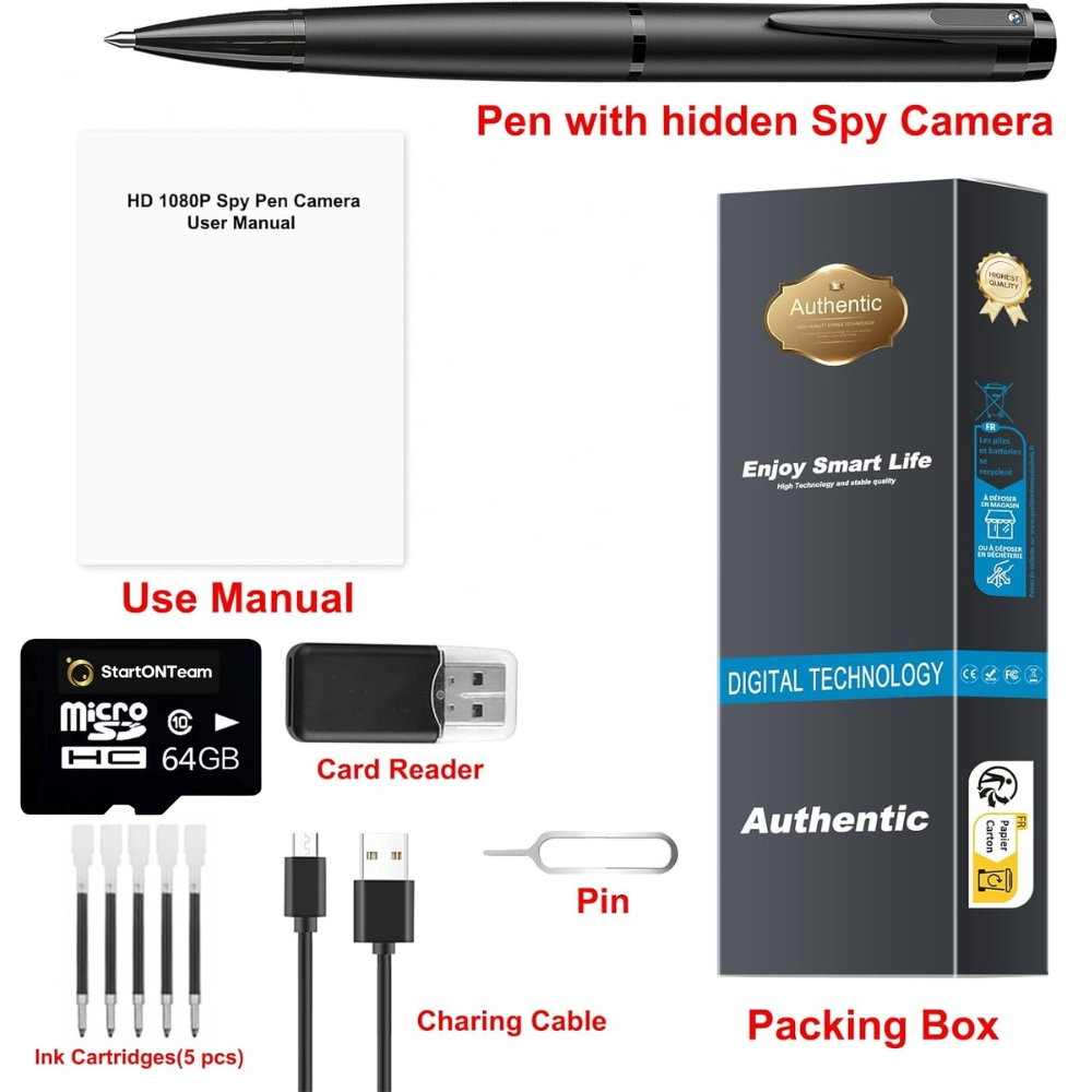 Pix cu Camera Full HD 1080P, Inregistrare Video si Foto [3]