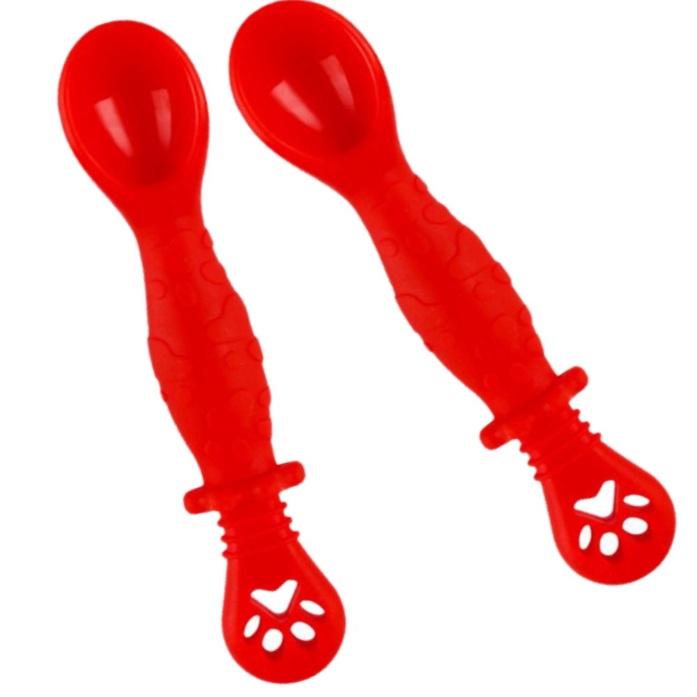 Set 2 Lingurite Bebelusi pentru Hranire si Diversificare, 2 Capete [1]