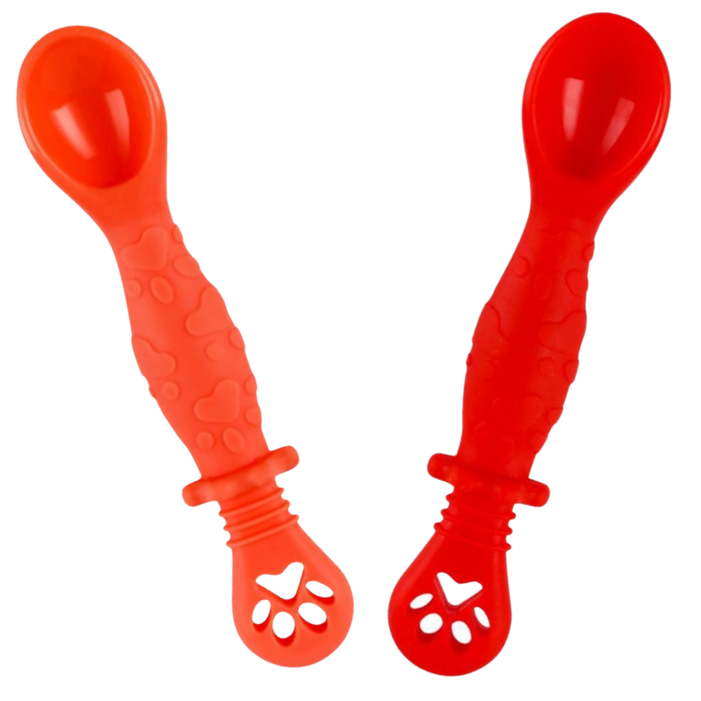 Set 2 Lingurite Bebelusi pentru Hranire si Diversificare, 2 Capete [1]