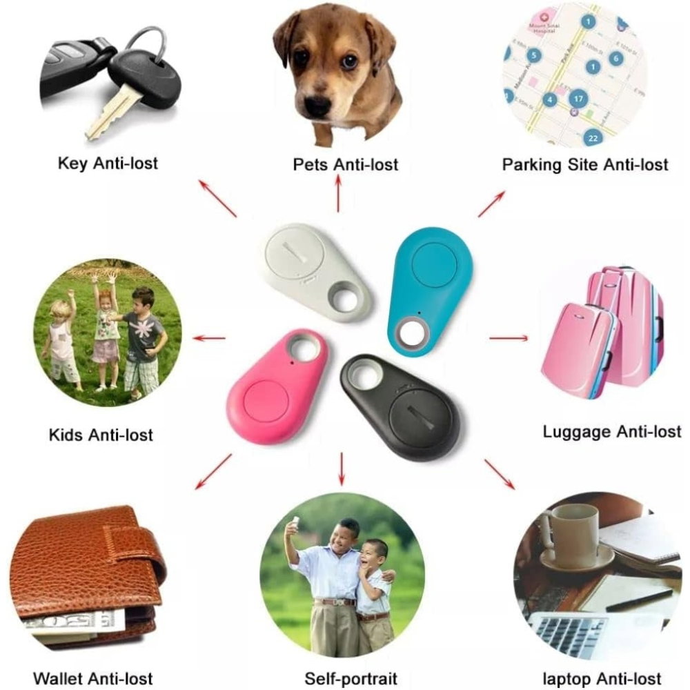 Set 5 Brelocuri Bluetooth Anti-Pierdere pentru Chei, Telefon [14]