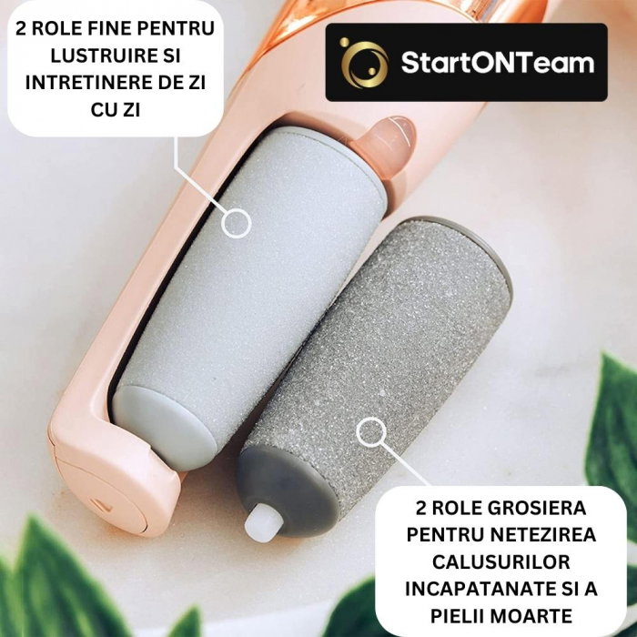 Pila Electrica Profesionala cu acumulator pentru curatat calcaie crapate si piele uscata [5]