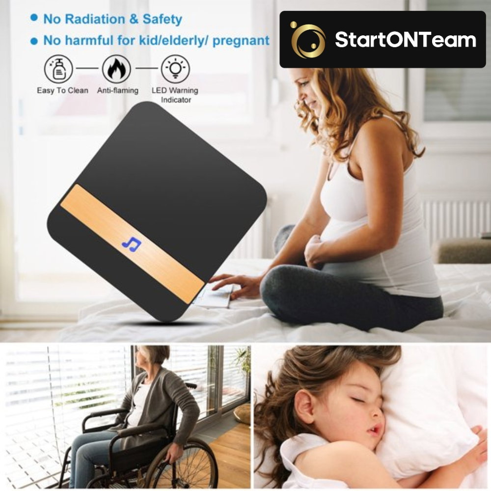 Sonerie de Interior pentru Video Interfon WiFi - Receptor cu 52 Melodii [8]